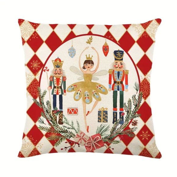 unbranded Other - The Nutcracker Pillow Cover 18X18 Christmas Ballet